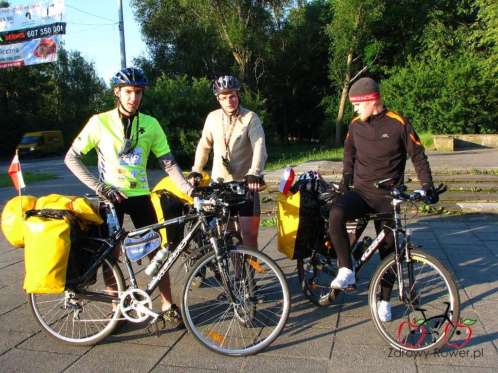 wyprawa rowerowa pruszków paryż 2009 zdrowy rower