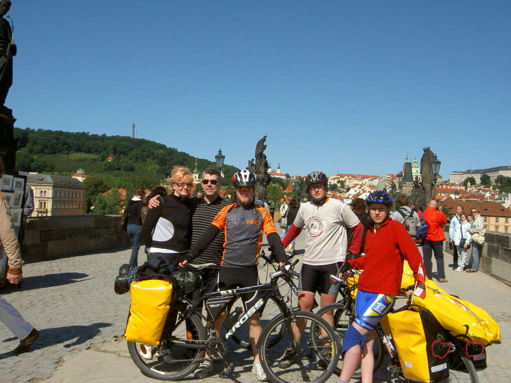 wyprawa rowerowa pruszków paryż 2009 zdrowy rower