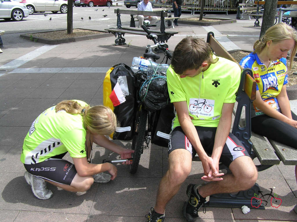 wyprawa rowerowa pruszków paryż 2009 zdrowy rower