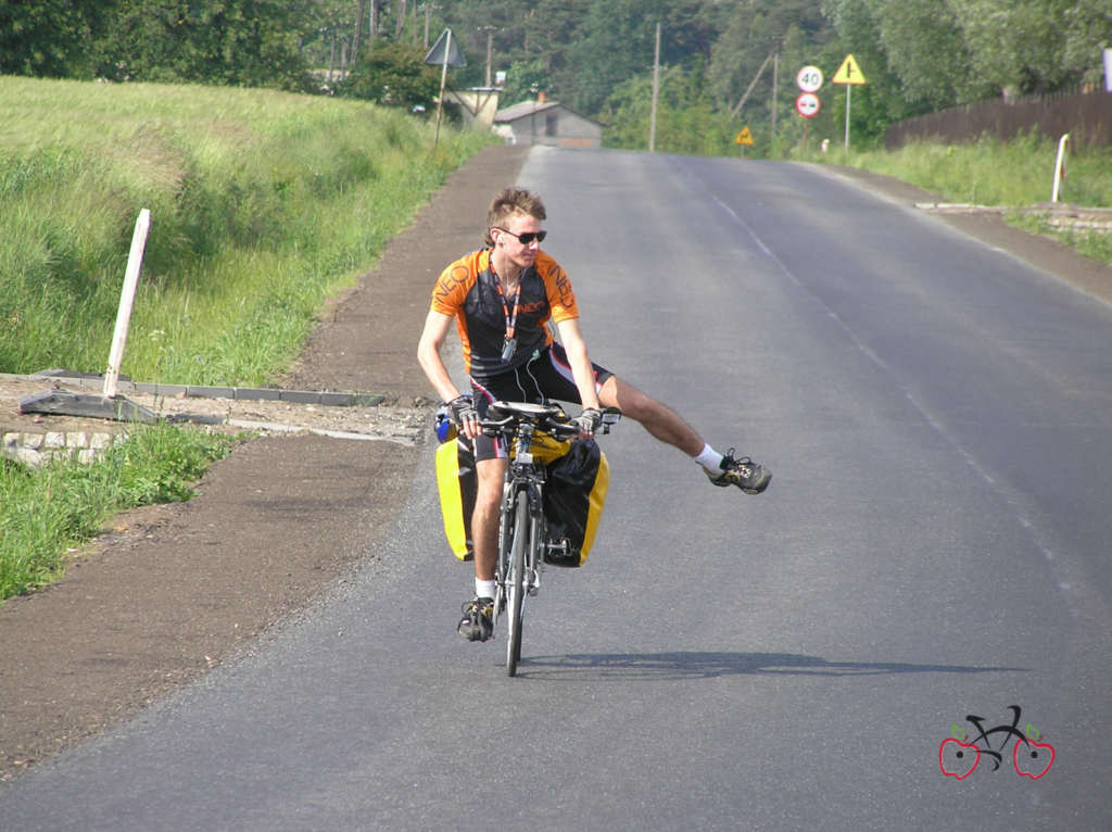 wyprawa rowerowa pruszków paryż 2009 zdrowy rower