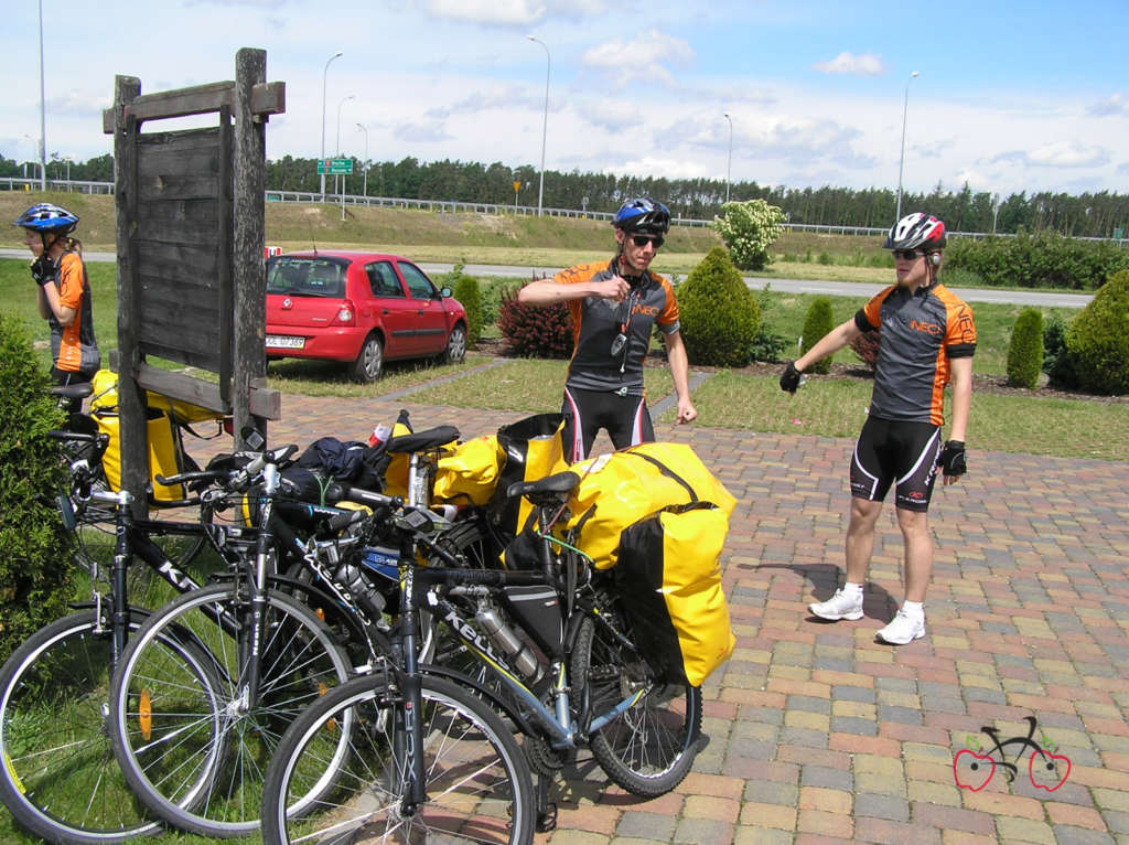 wyprawa rowerowa pruszków paryż 2009 zdrowy rower