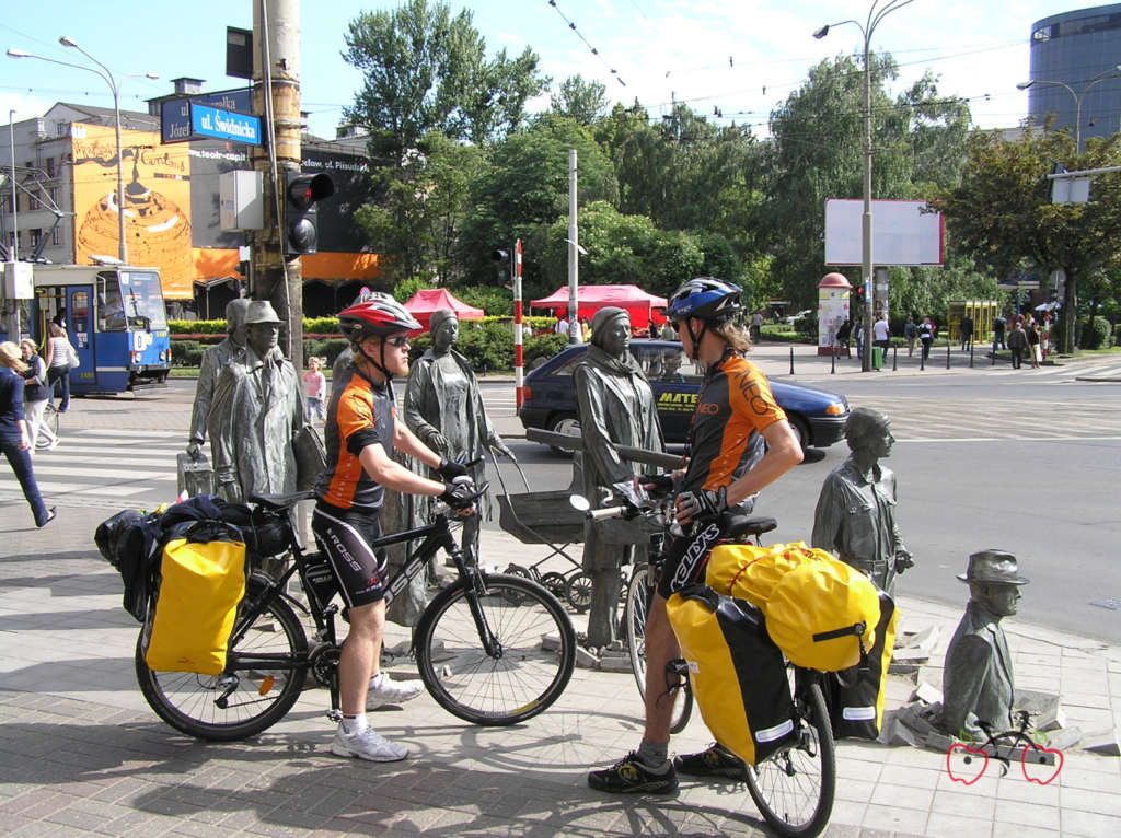 wyprawa rowerowa pruszków paryż 2009 zdrowy rower