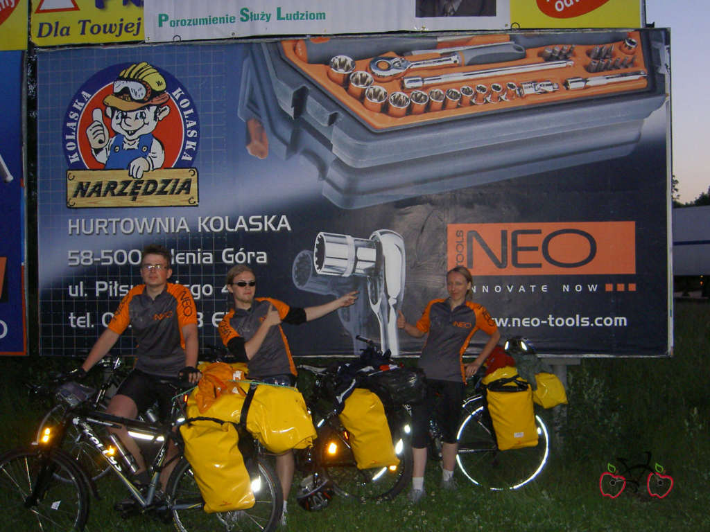 wyprawa rowerowa pruszków paryż 2009 zdrowy rower